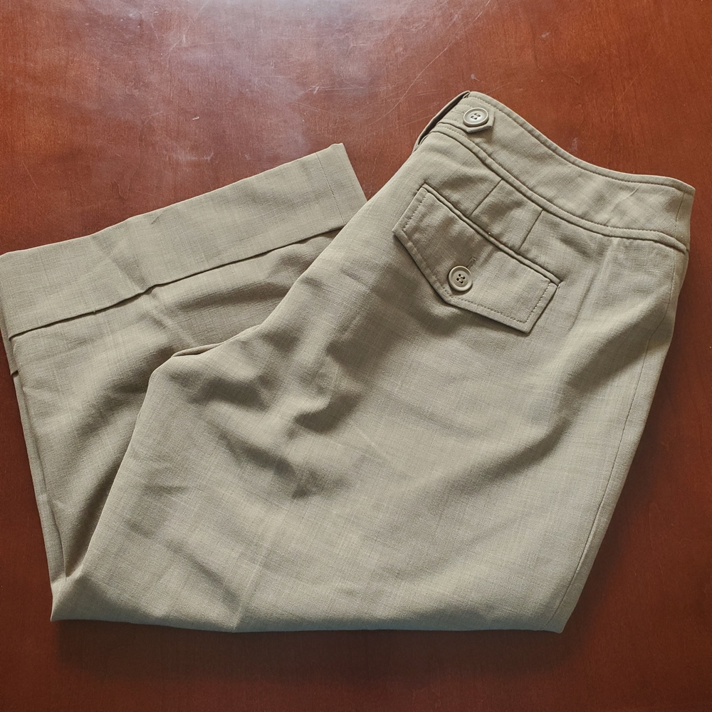 LOFT Petite Julie Polyester/Wool Capri Size 6P